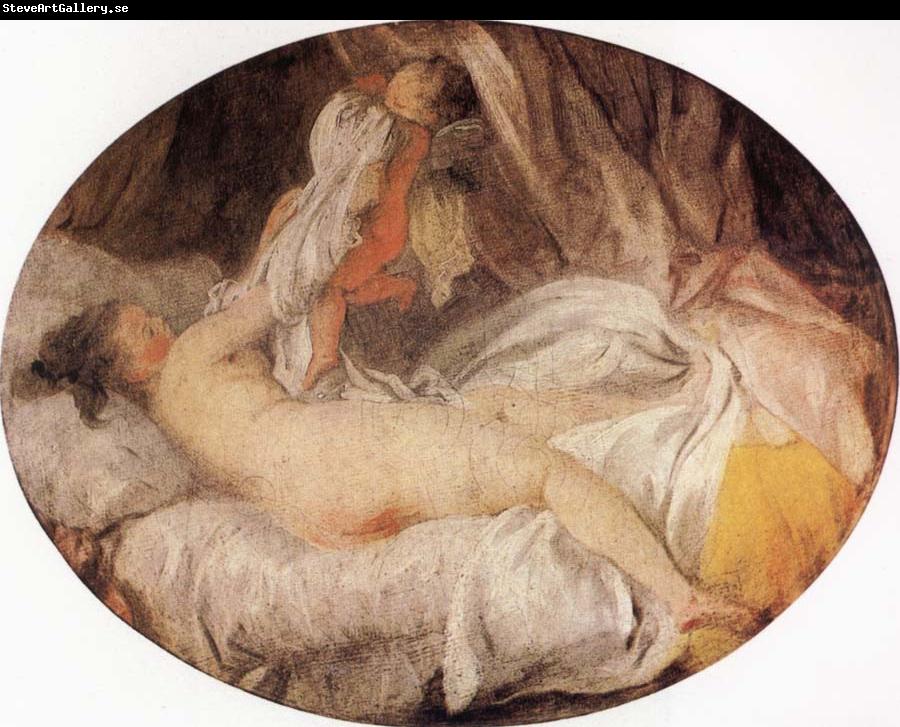 Jean Honore Fragonard The Stolen Shift